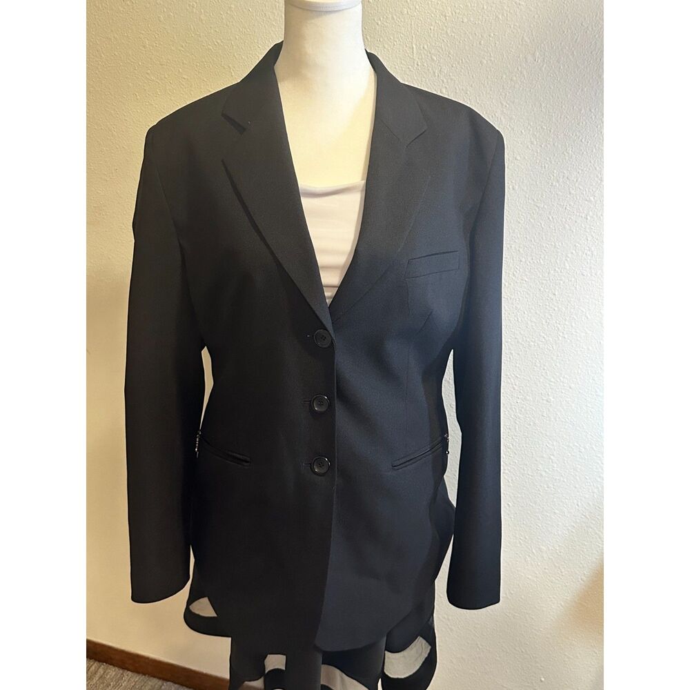 CLC Women's Black Single Breasted Blazer EUC